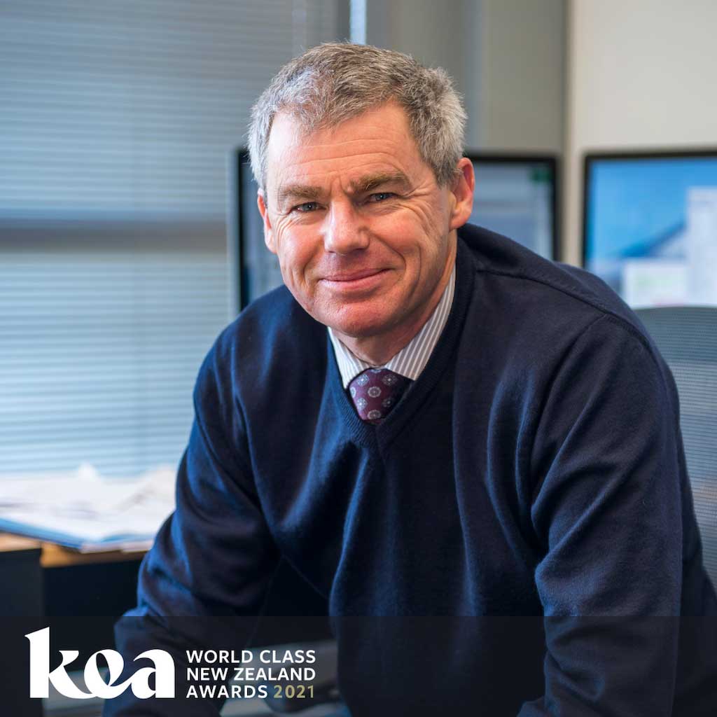 2021 Kea World Class New Zealand Award winner – Prof Graham Le Gros