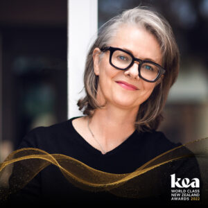 Kea World Class New Zealand Supreme Award winner Miranda Harcourt