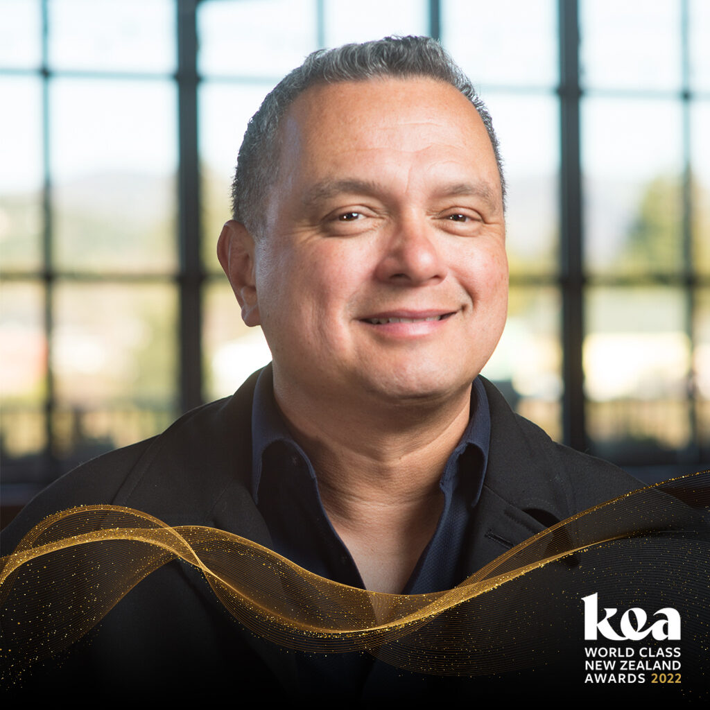Kea World Class New Zealand Award winner Arama Kukutai