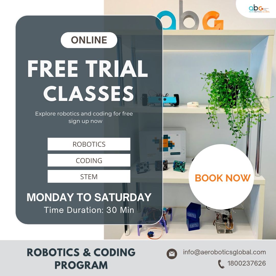 Free Trial Class: Robotics & Coding for Kids