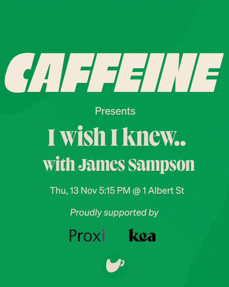 I Wish I Knew with James Sampson | Proudly Supported by Proxi & Kea